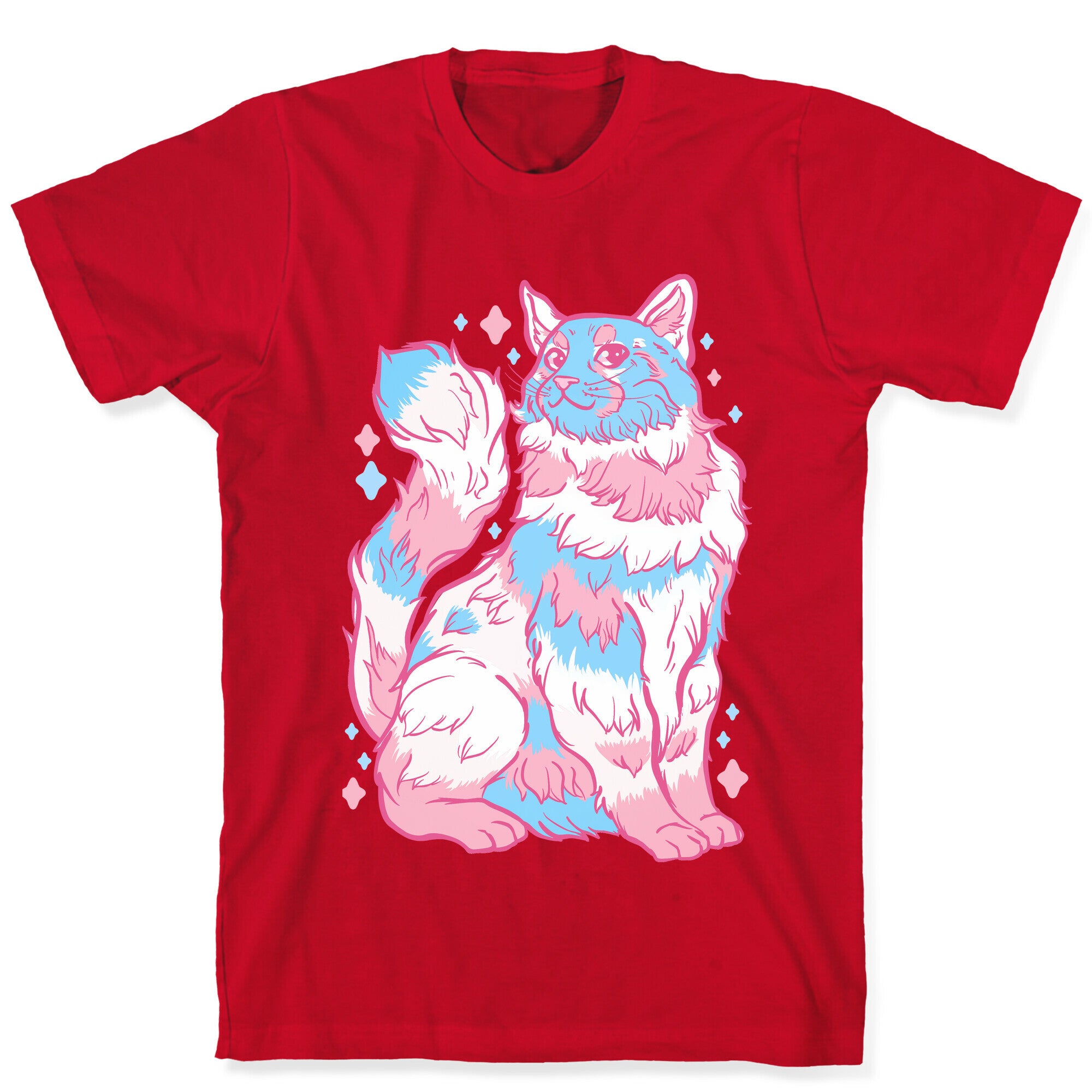 Transgender Pride Cat T-Shirt