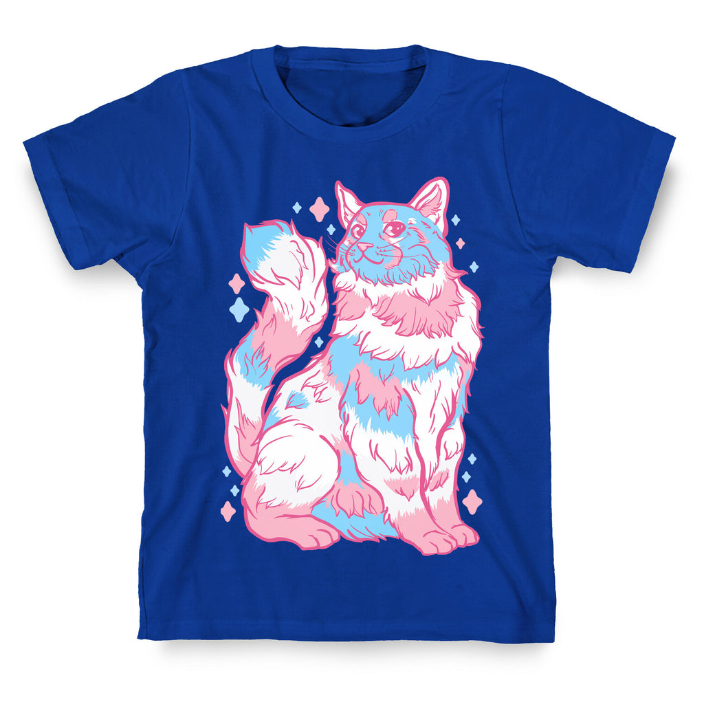 Transgender Pride Cat T-Shirt