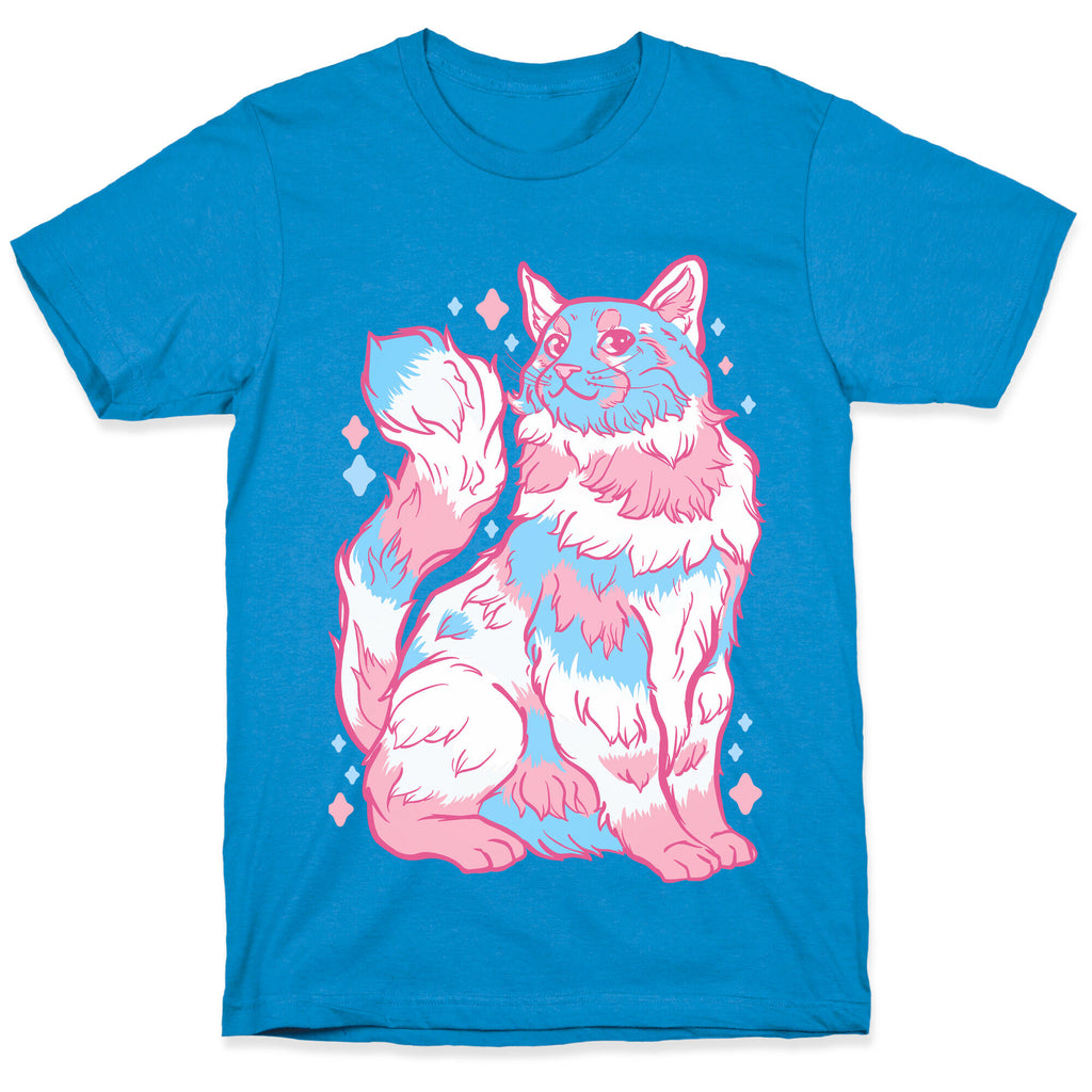 Transgender Pride Cat T-Shirt