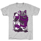 Asexual Pride Cat T-Shirt