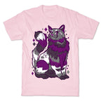 Asexual Pride Cat T-Shirt