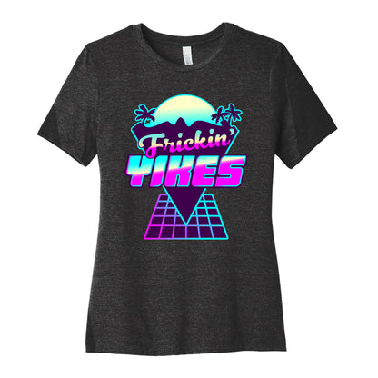 Frickin' YIKES Retro Wave Women's Cotton Tee
