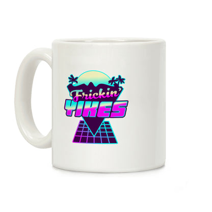 Frickin' YIKES Retro Wave Coffee Mug