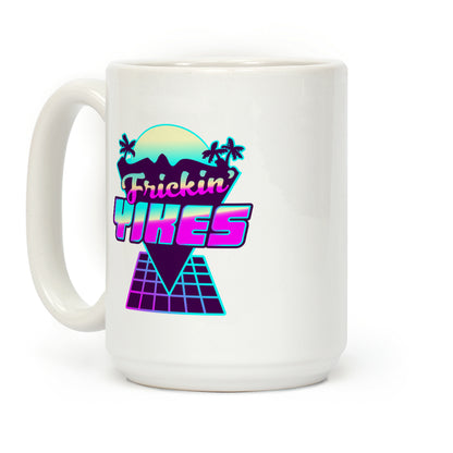Frickin' YIKES Retro Wave Coffee Mug