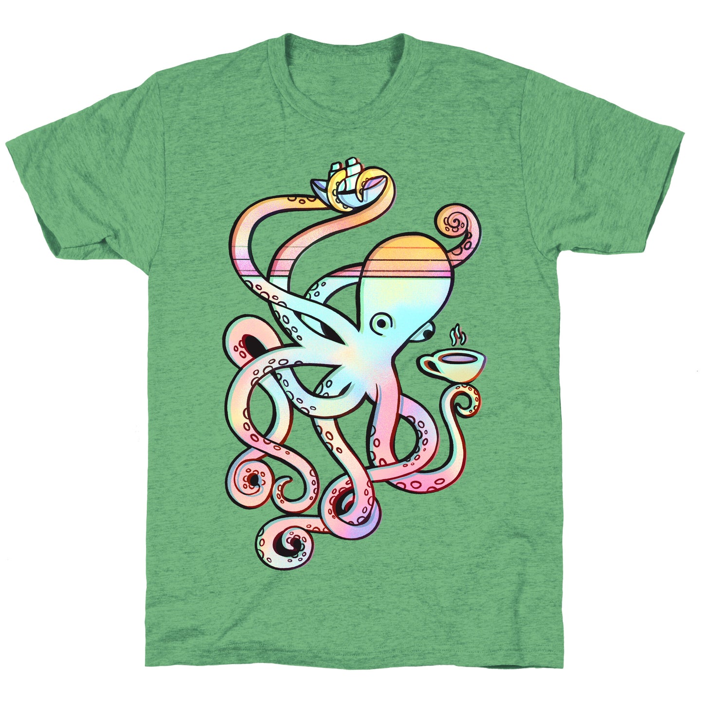 Tea Shanty Kraken Unisex Triblend Tee