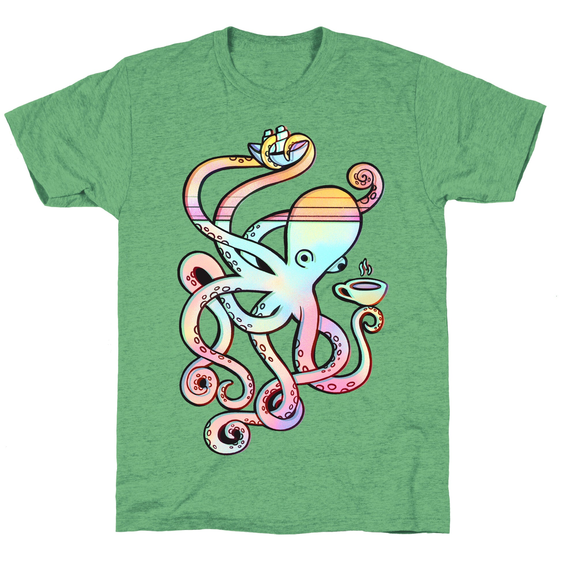 Tea Shanty Kraken Unisex Triblend Tee