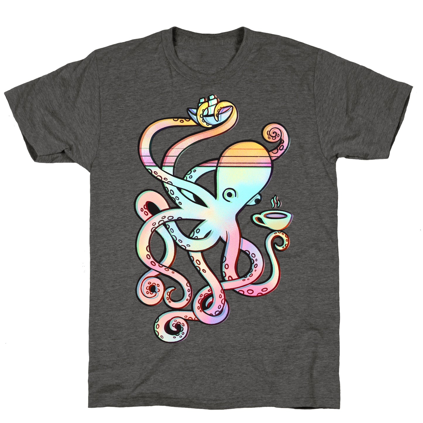 Tea Shanty Kraken Unisex Triblend Tee