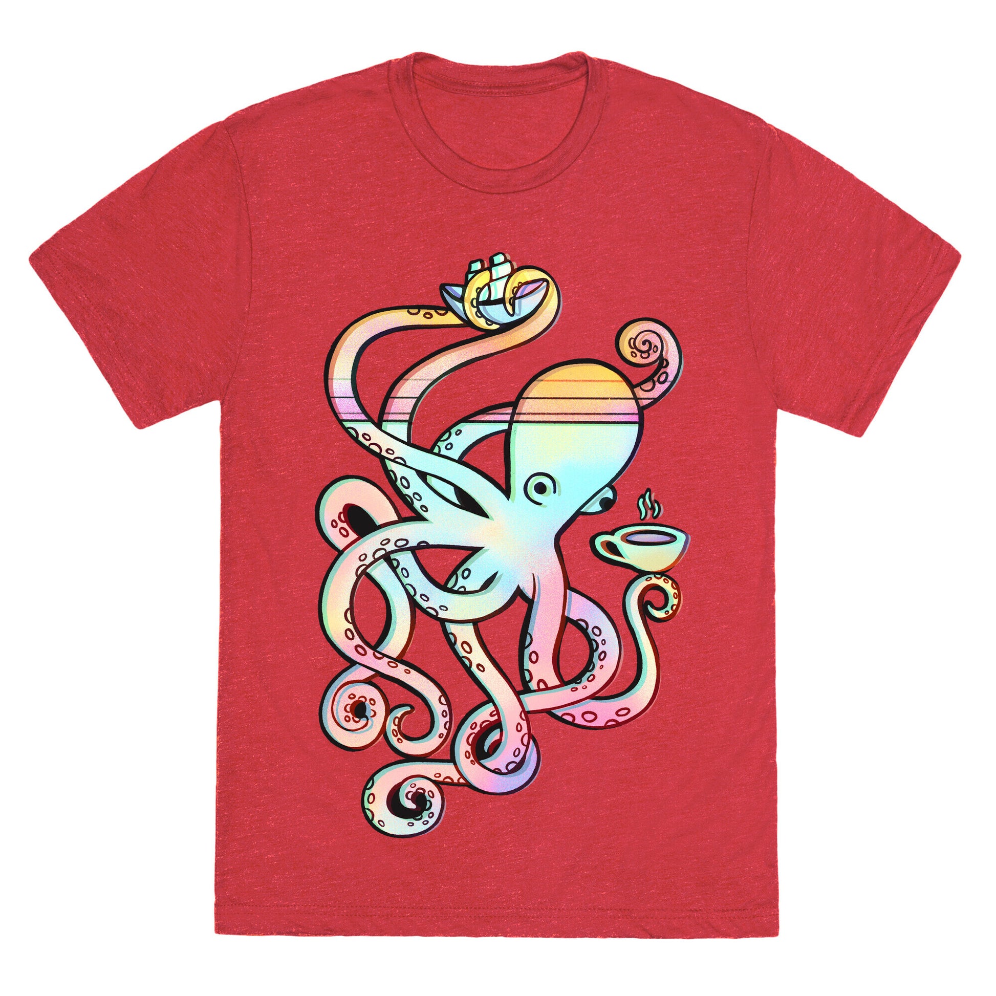 Tea Shanty Kraken Unisex Triblend Tee