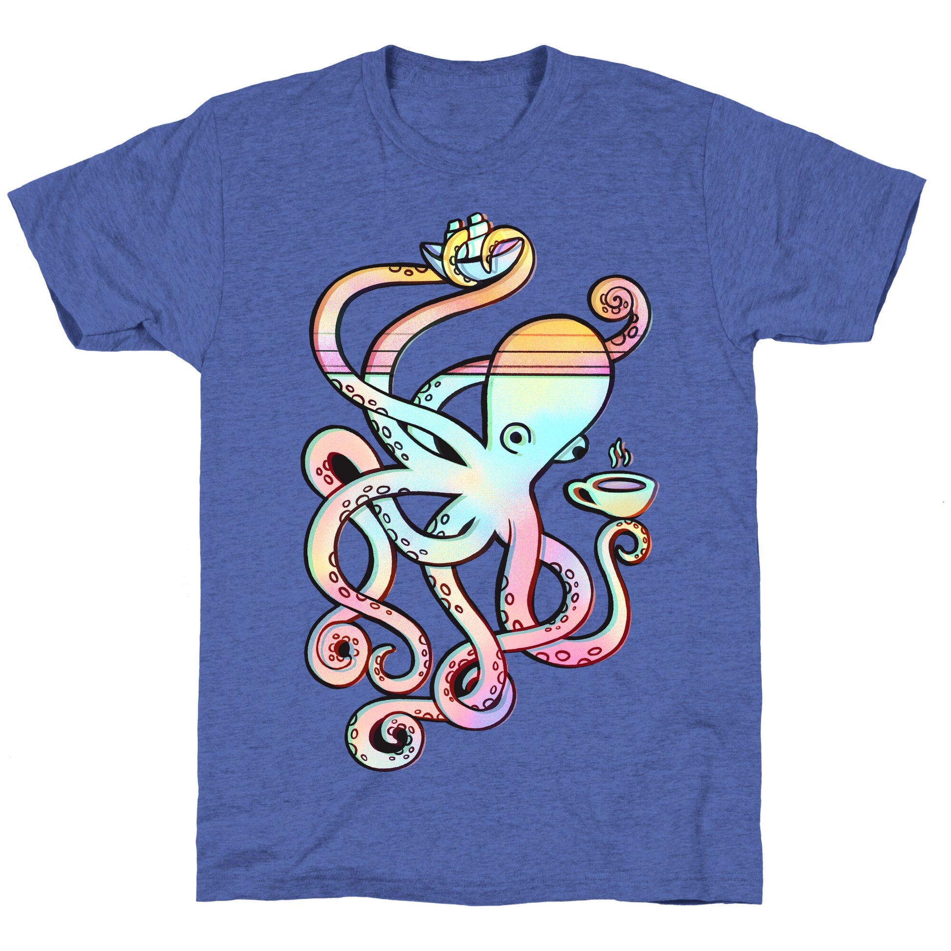 Tea Shanty Kraken Unisex Triblend Tee