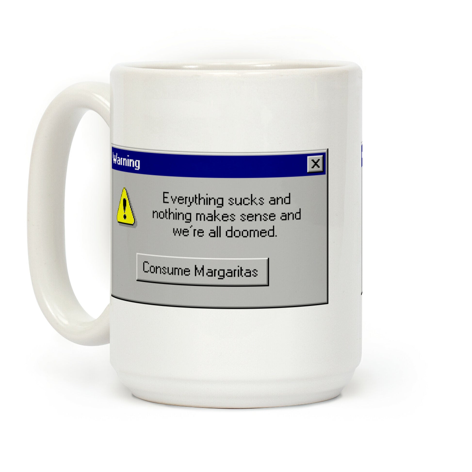 Windows 95 Consume Margaritas Coffee Mug