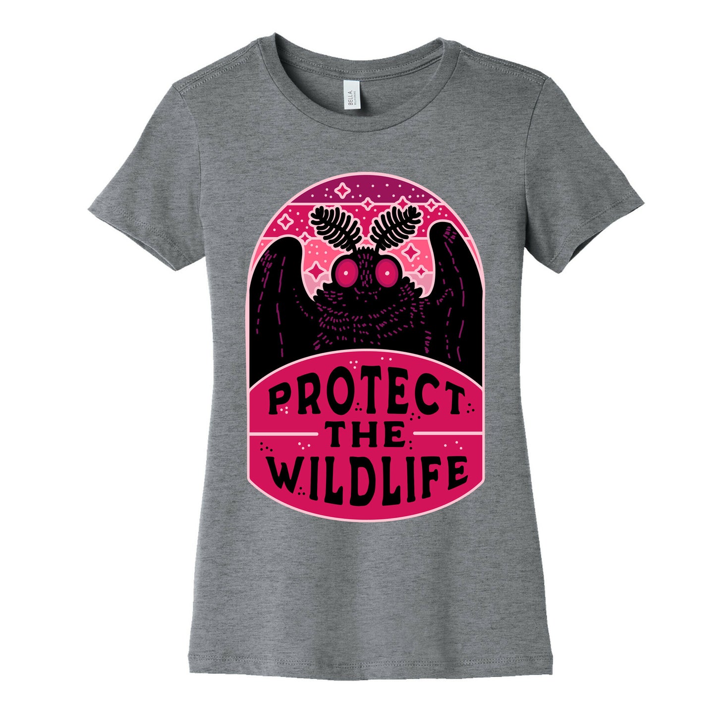 Protect the Wildlife (Mothman) Women's Cotton Tee