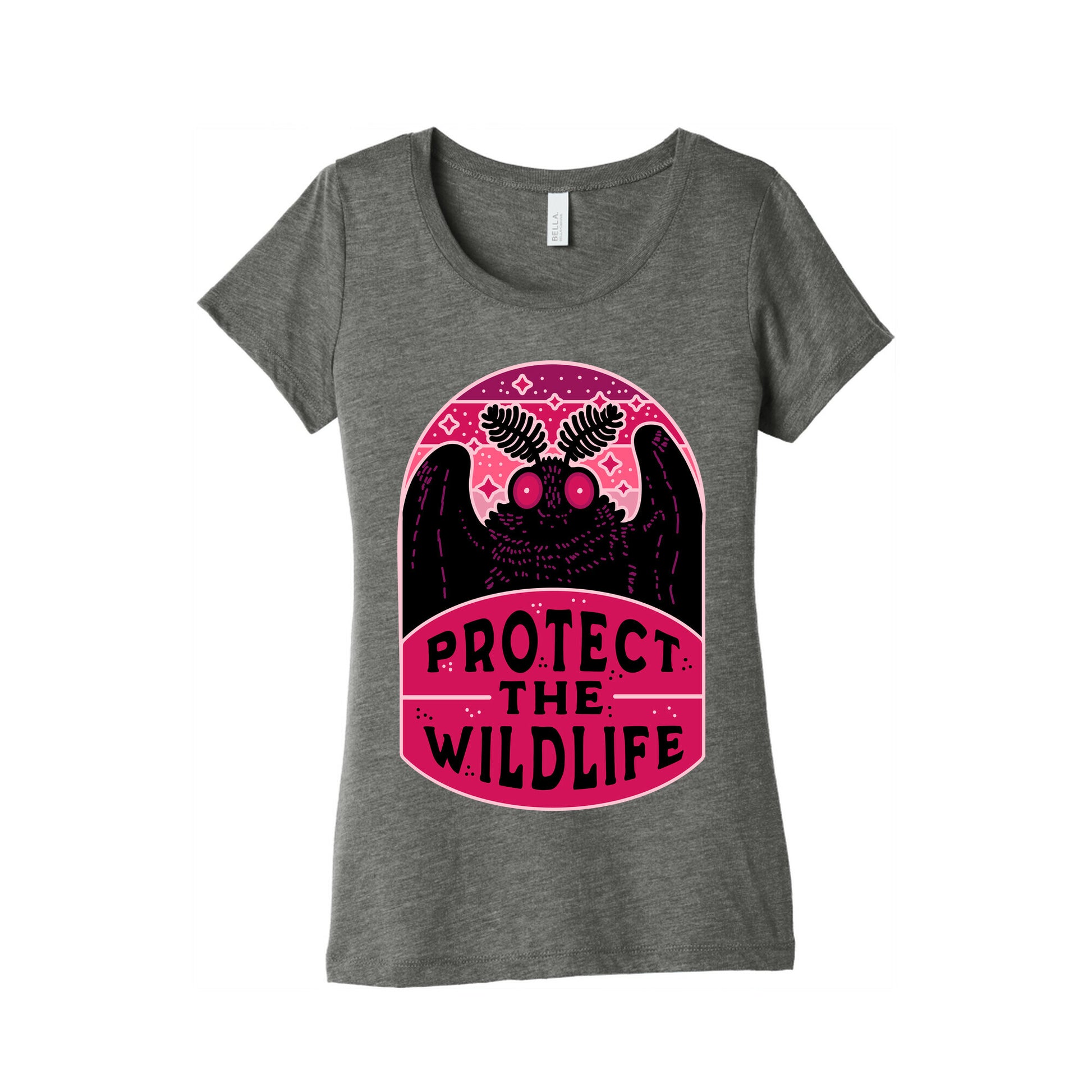 Protect the Wildlife (Mothman) Women's Triblend Tee