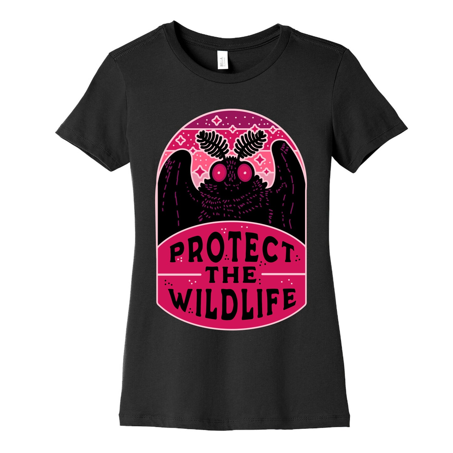 Protect the Wildlife (Mothman) Women's Cotton Tee