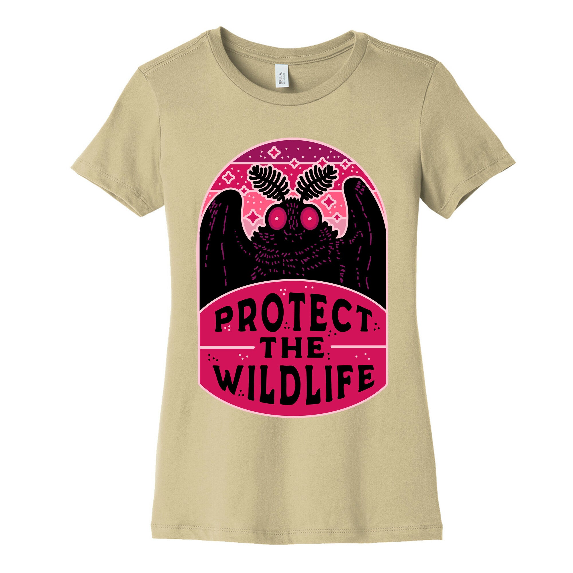 Protect the Wildlife (Mothman) Women's Cotton Tee