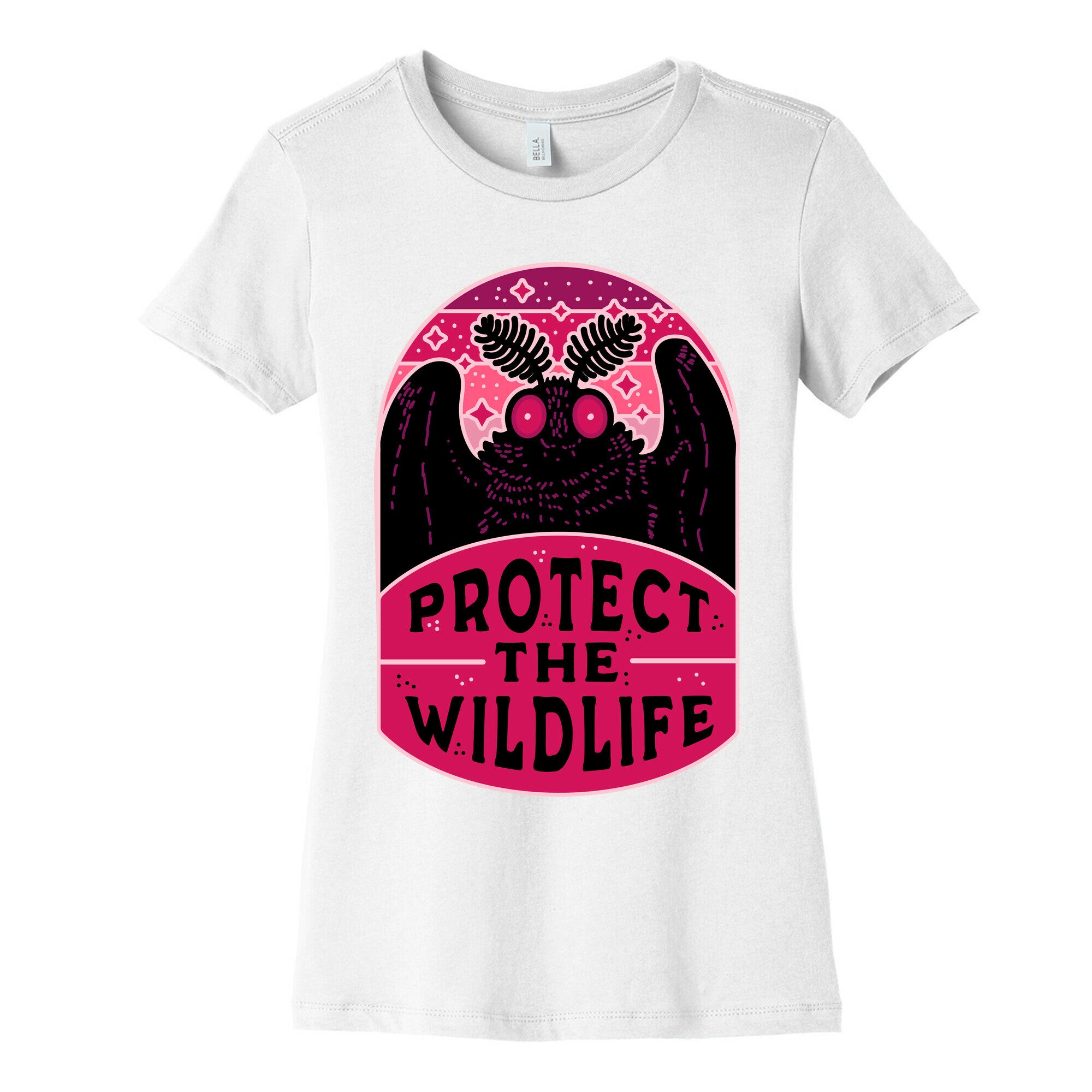 Protect the Wildlife (Mothman) Women's Cotton Tee