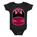 Protect the Wildlife (Mothman) Baby One Piece