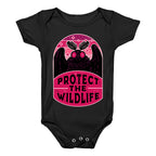 Protect the Wildlife (Mothman) Baby One Piece