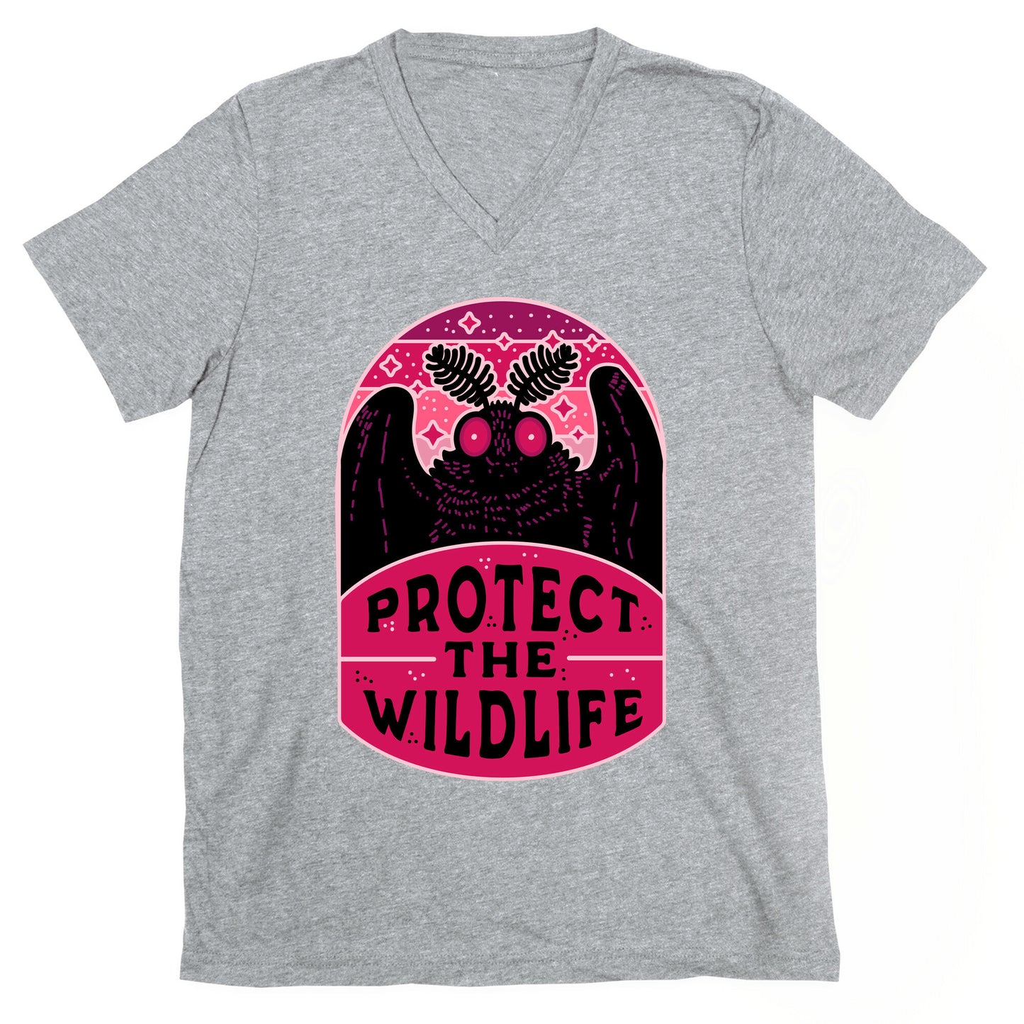 Protect the Wildlife (Mothman) V-Neck