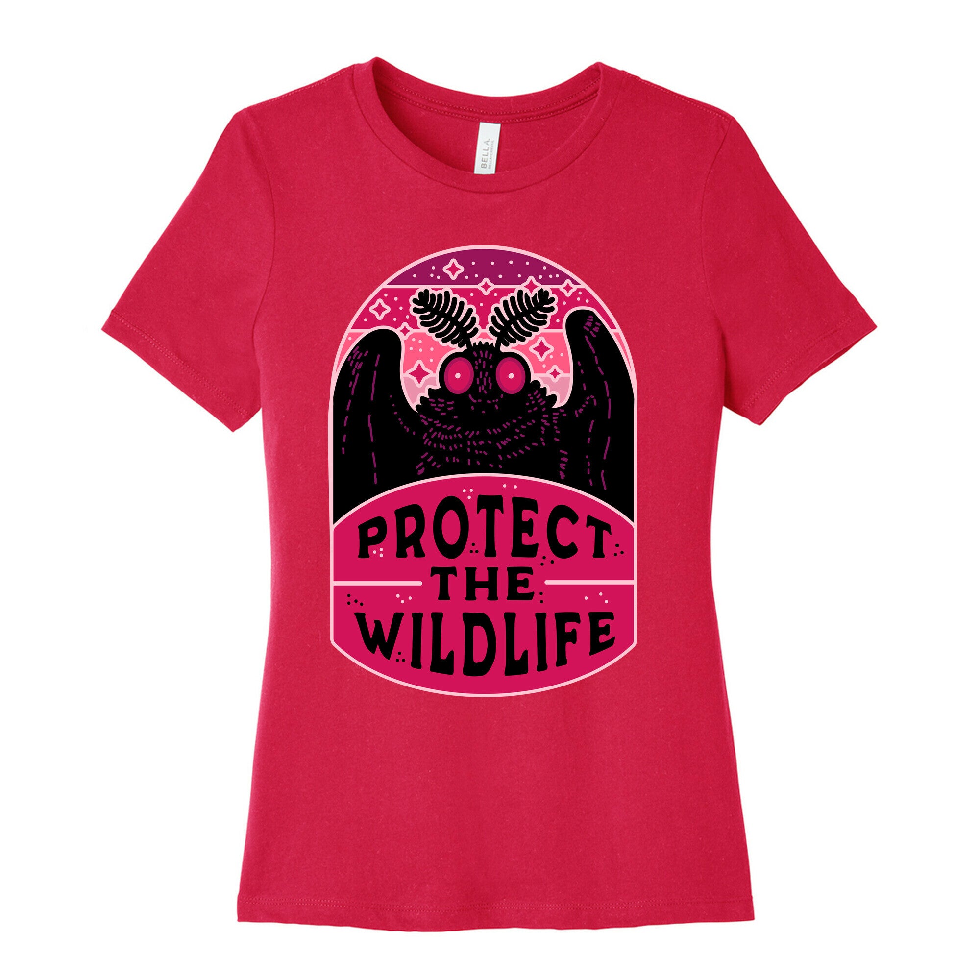 Protect the Wildlife (Mothman) Women's Cotton Tee