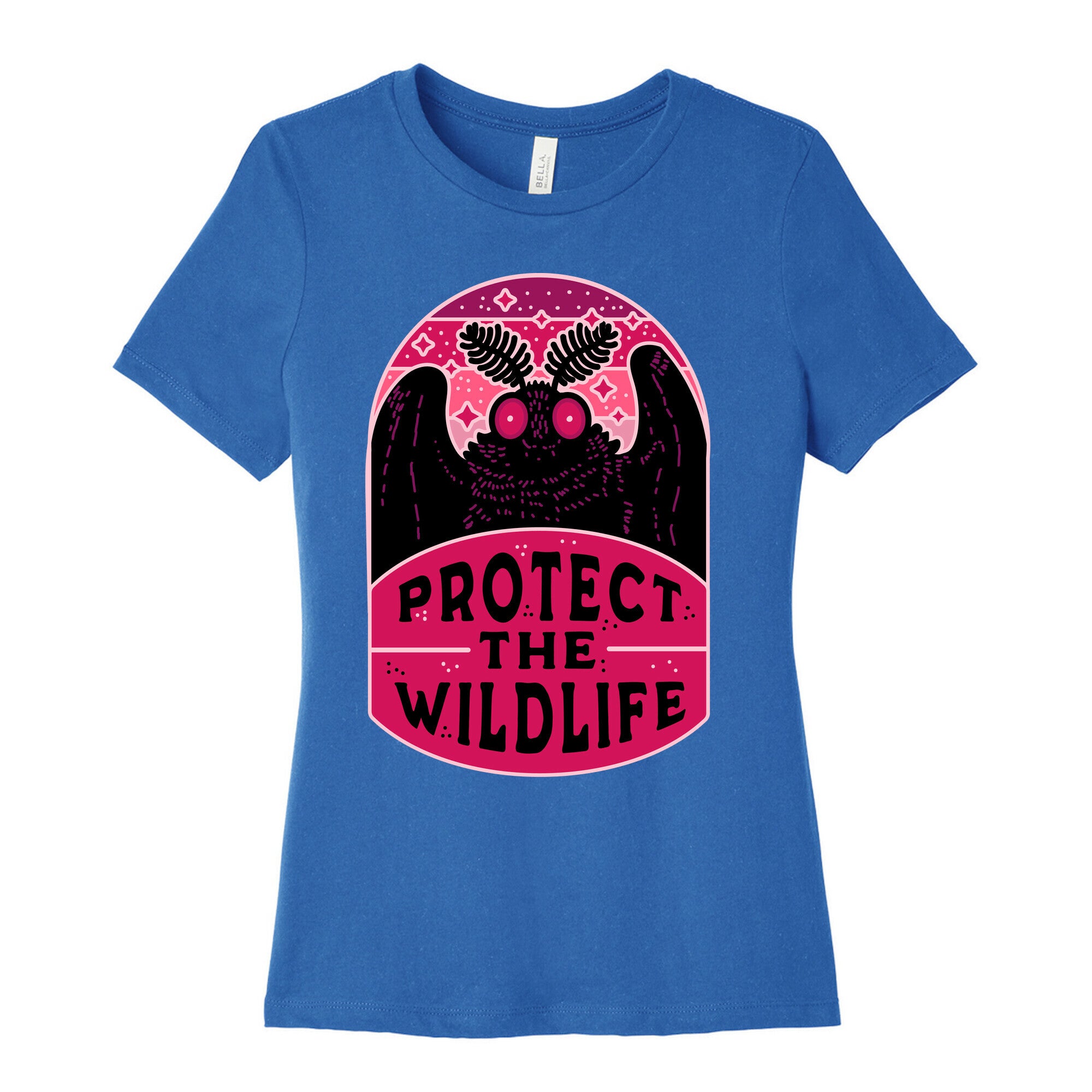Protect the Wildlife (Mothman) Women's Cotton Tee