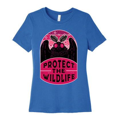 Protect the Wildlife (Mothman) Women's Cotton Tee
