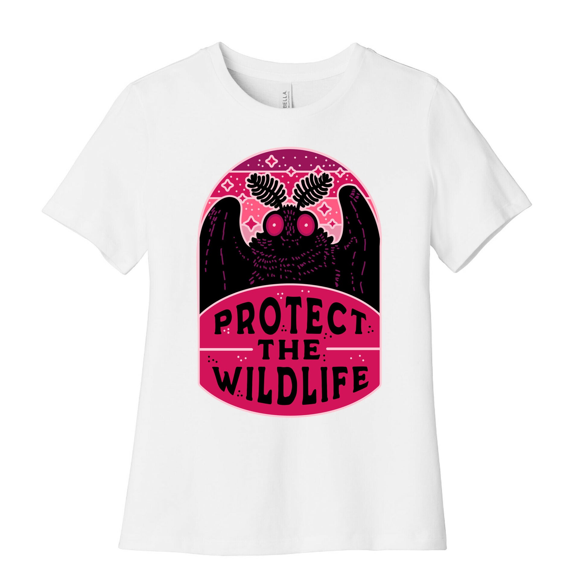 Protect the Wildlife (Mothman) Women's Cotton Tee