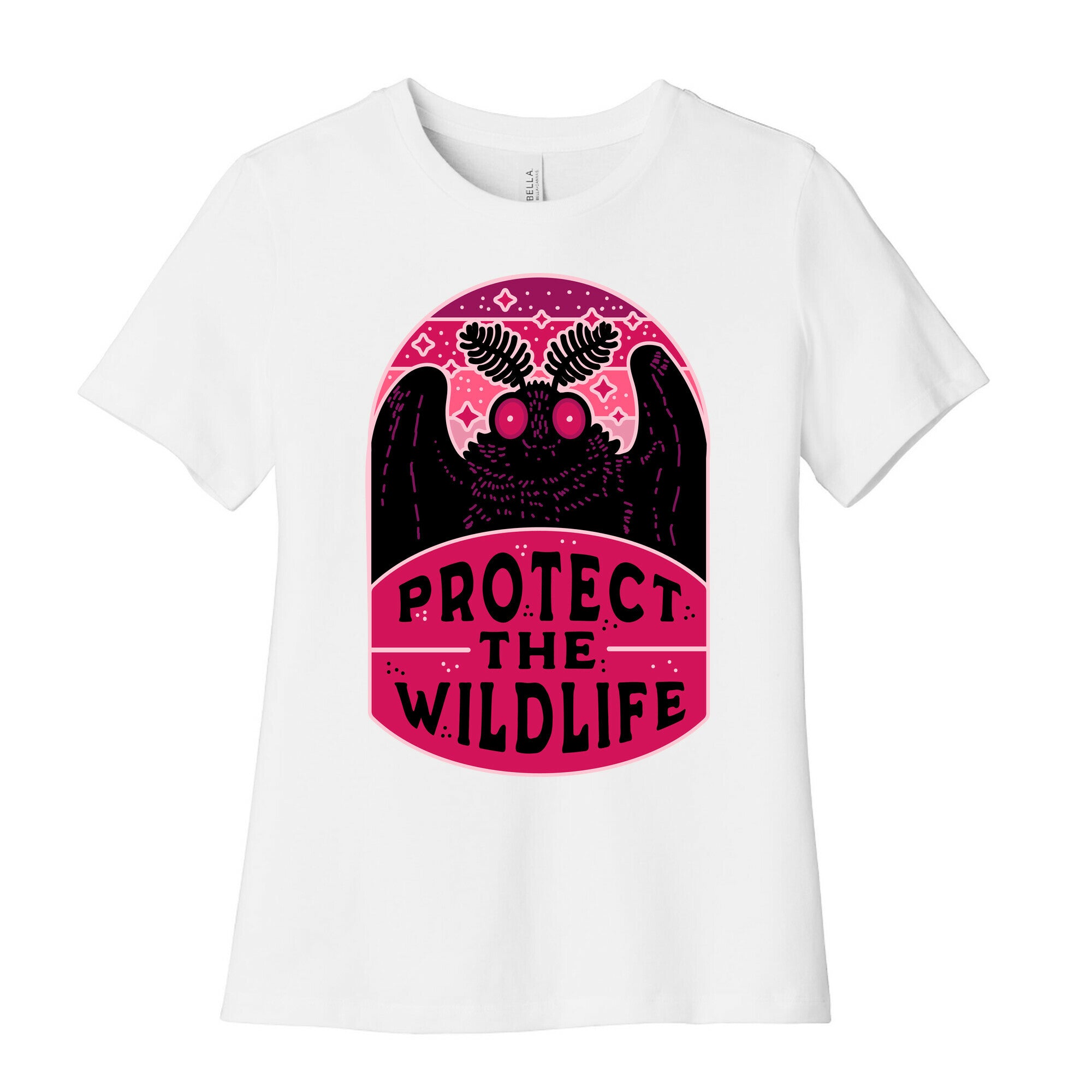 Protect the Wildlife (Mothman) Women's Cotton Tee