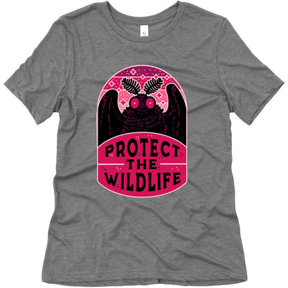 Protect the Wildlife (Mothman) Women's Triblend Tee