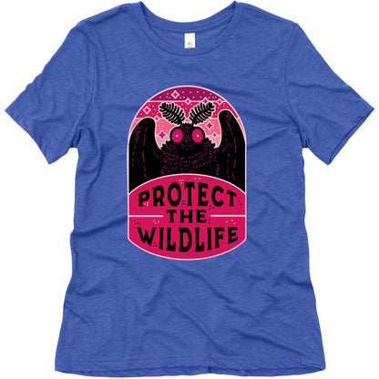 Protect the Wildlife (Mothman) Women's Triblend Tee