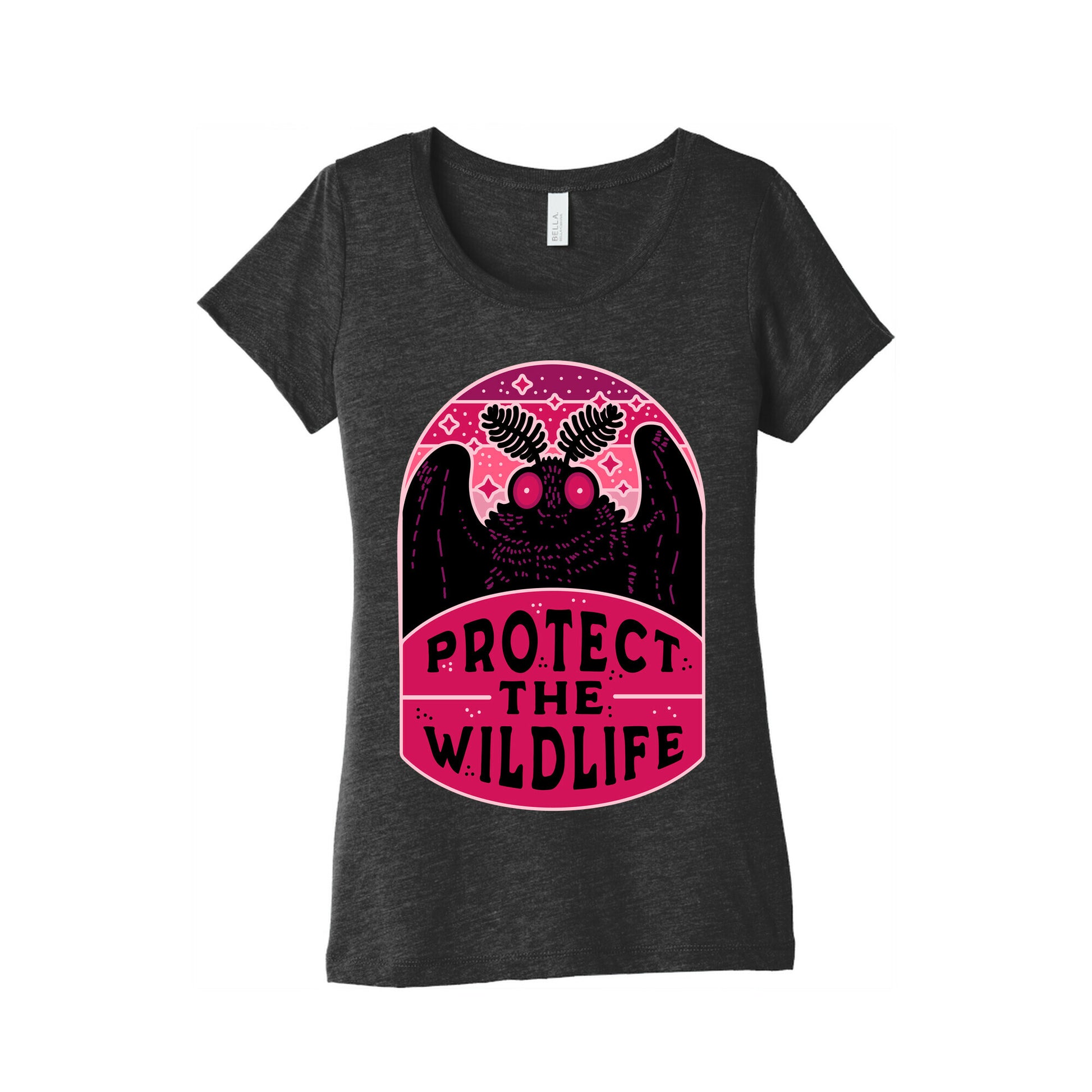 Protect the Wildlife (Mothman) Women's Triblend Tee