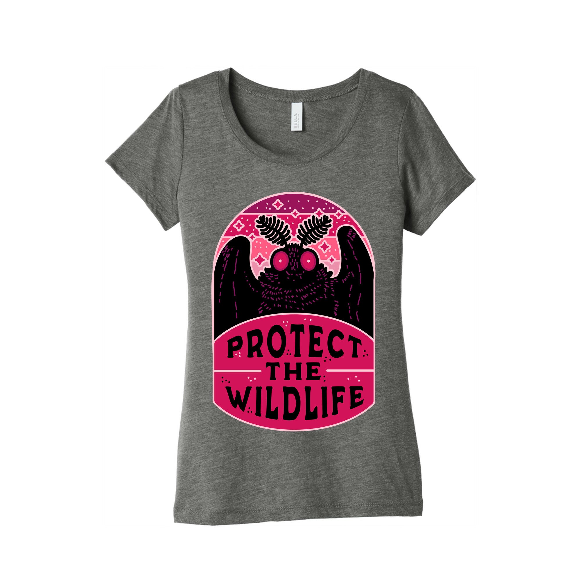 Protect the Wildlife (Mothman) Women's Triblend Tee