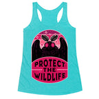 Protect the Wildlife (Mothman) Racerback Tank
