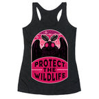 Protect the Wildlife (Mothman) Racerback Tank