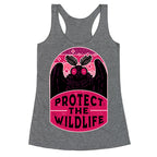 Protect the Wildlife (Mothman) Racerback Tank