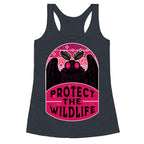 Protect the Wildlife (Mothman) Racerback Tank