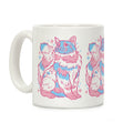 Transgender Pride Cat Coffee Mug