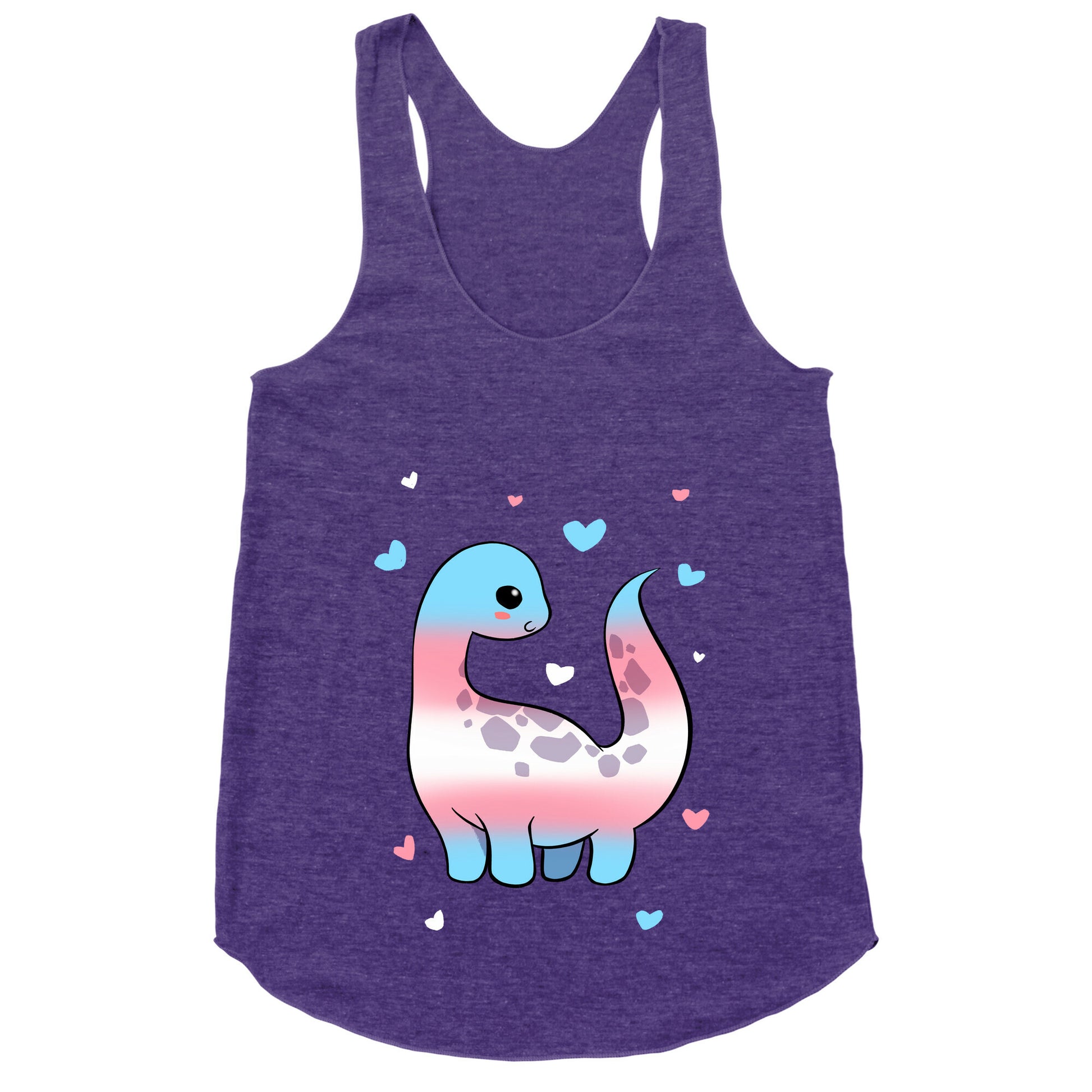 Transgender-Dino Racerback Tank