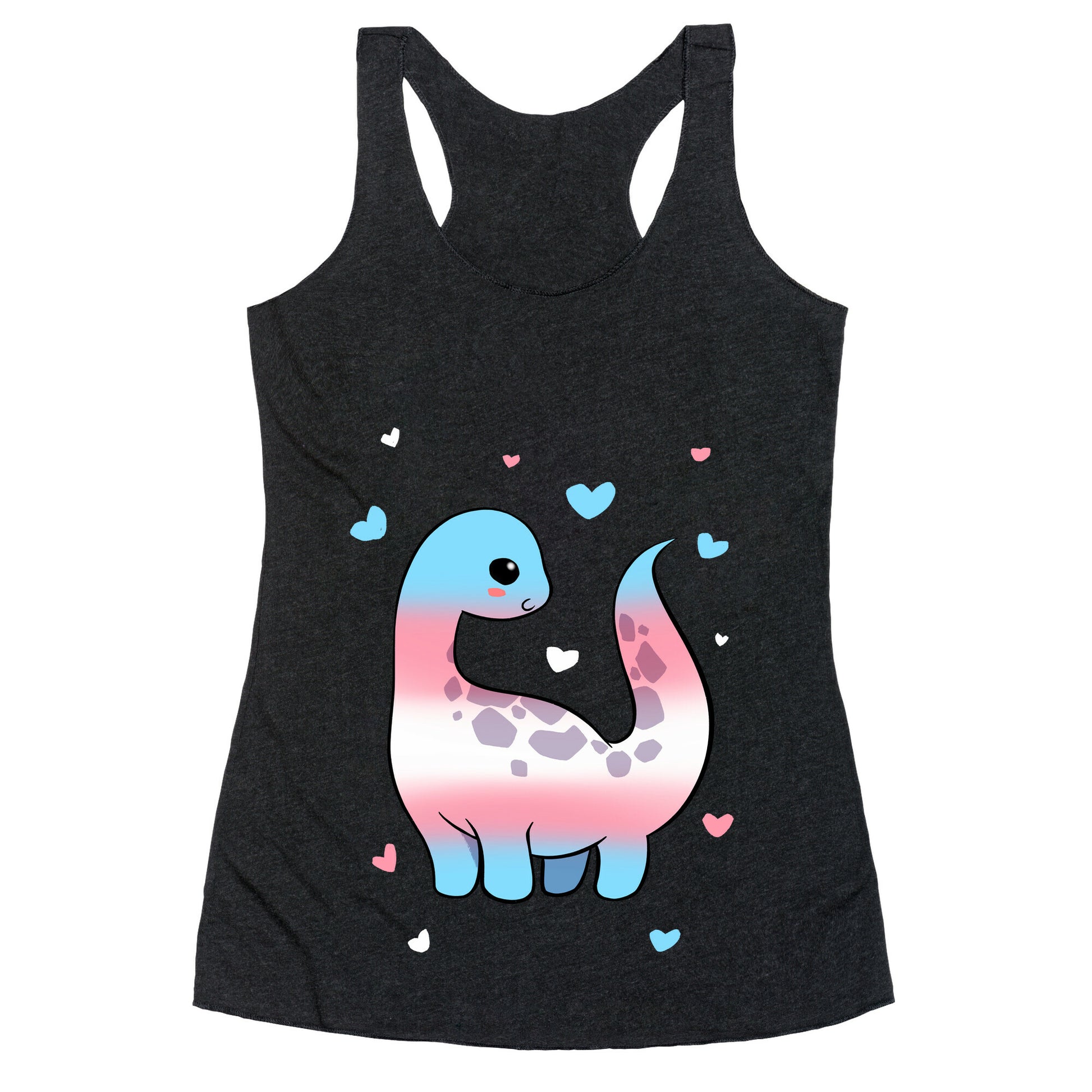 Transgender-Dino Racerback Tank