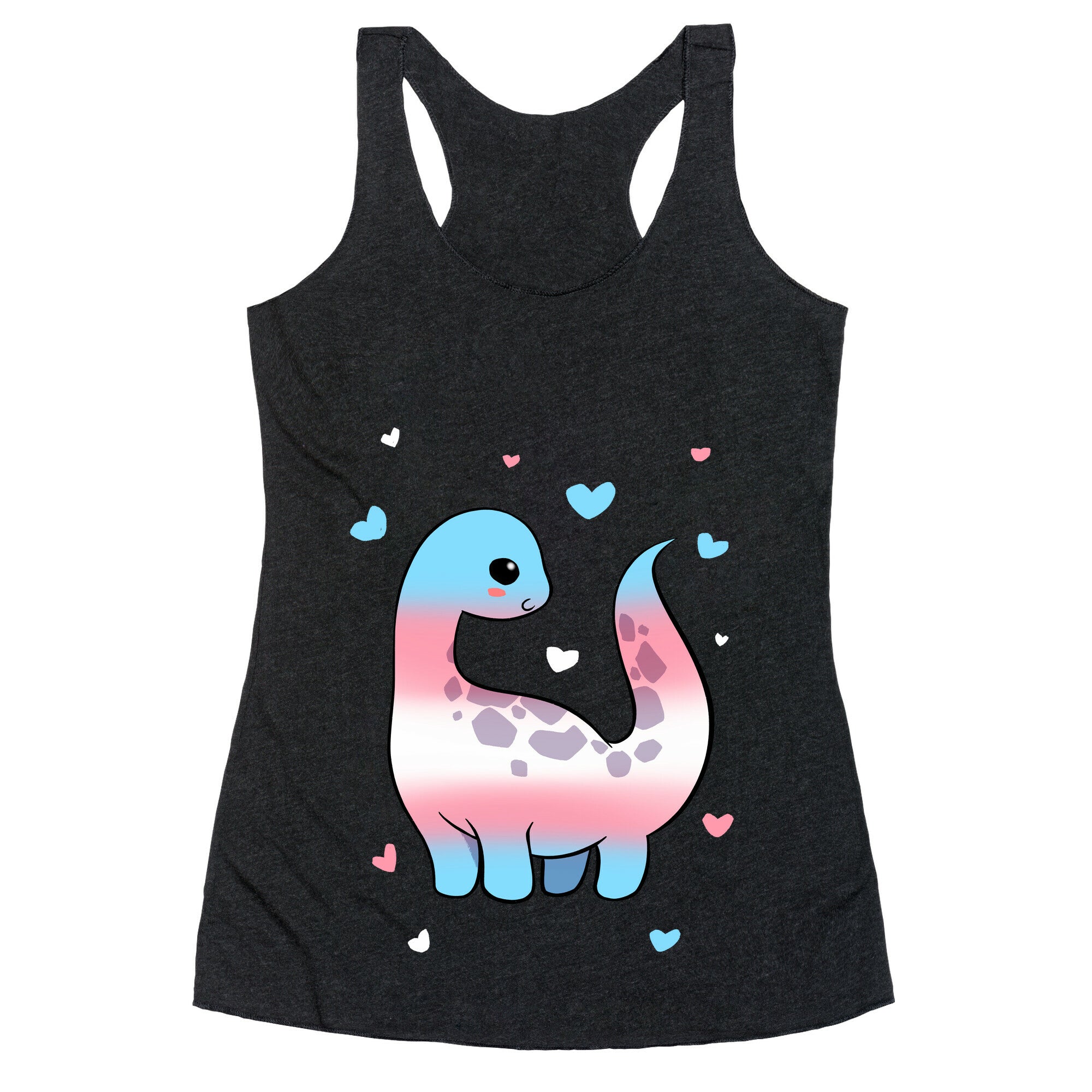 Transgender-Dino Racerback Tank