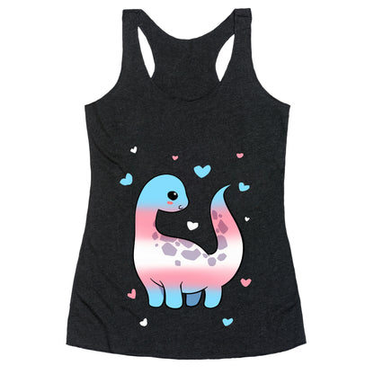 Transgender-Dino Racerback Tank