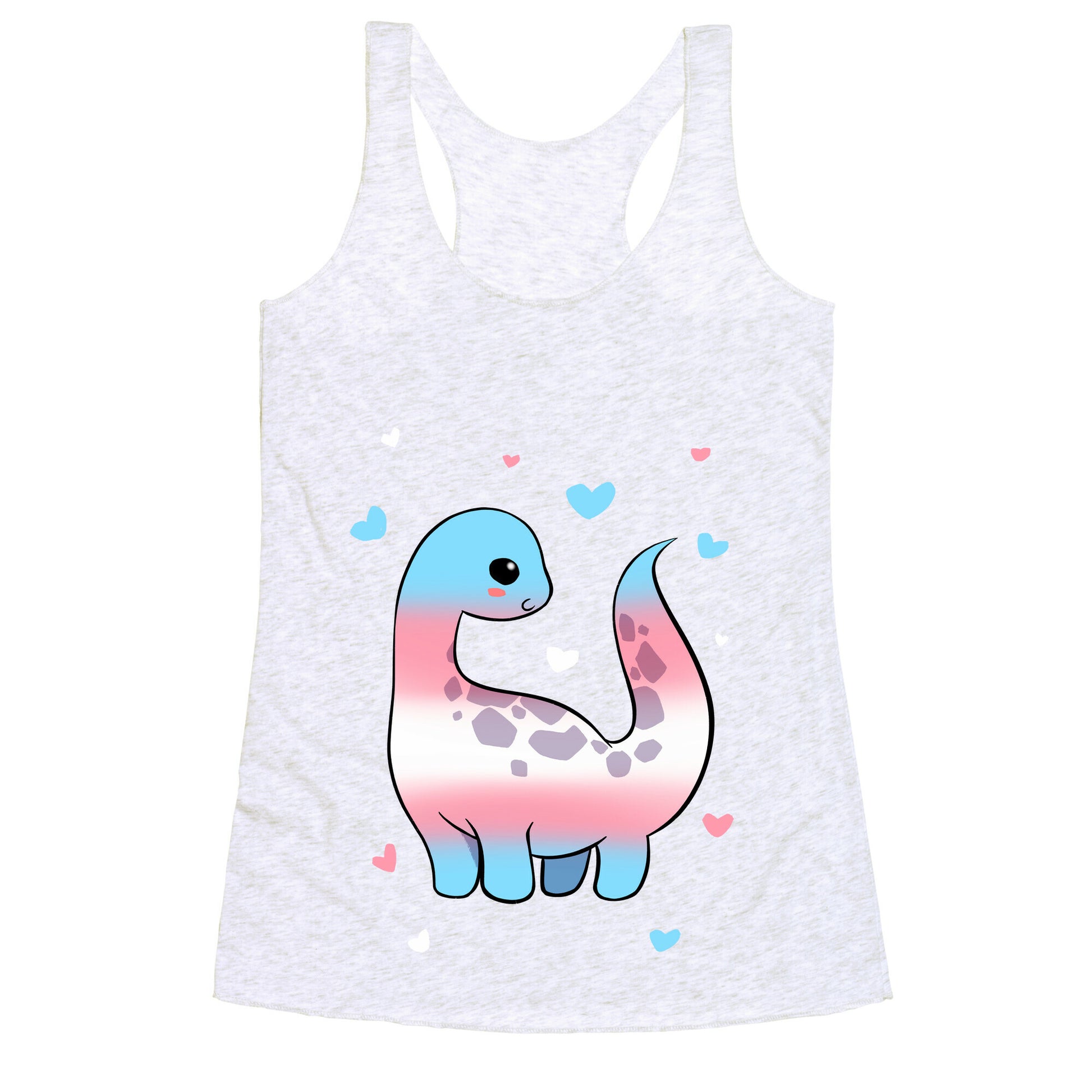 Transgender-Dino Racerback Tank