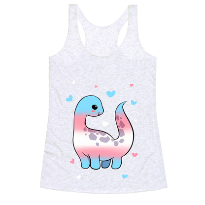 Transgender-Dino Racerback Tank