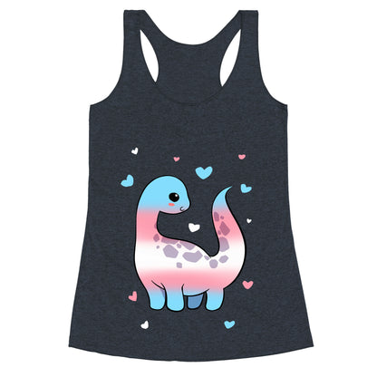 Transgender-Dino Racerback Tank