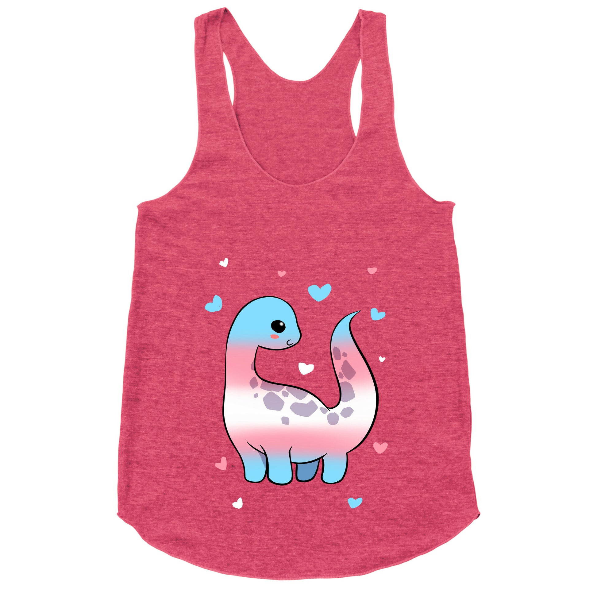 Transgender-Dino Racerback Tank