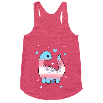 Transgender-Dino Racerback Tank