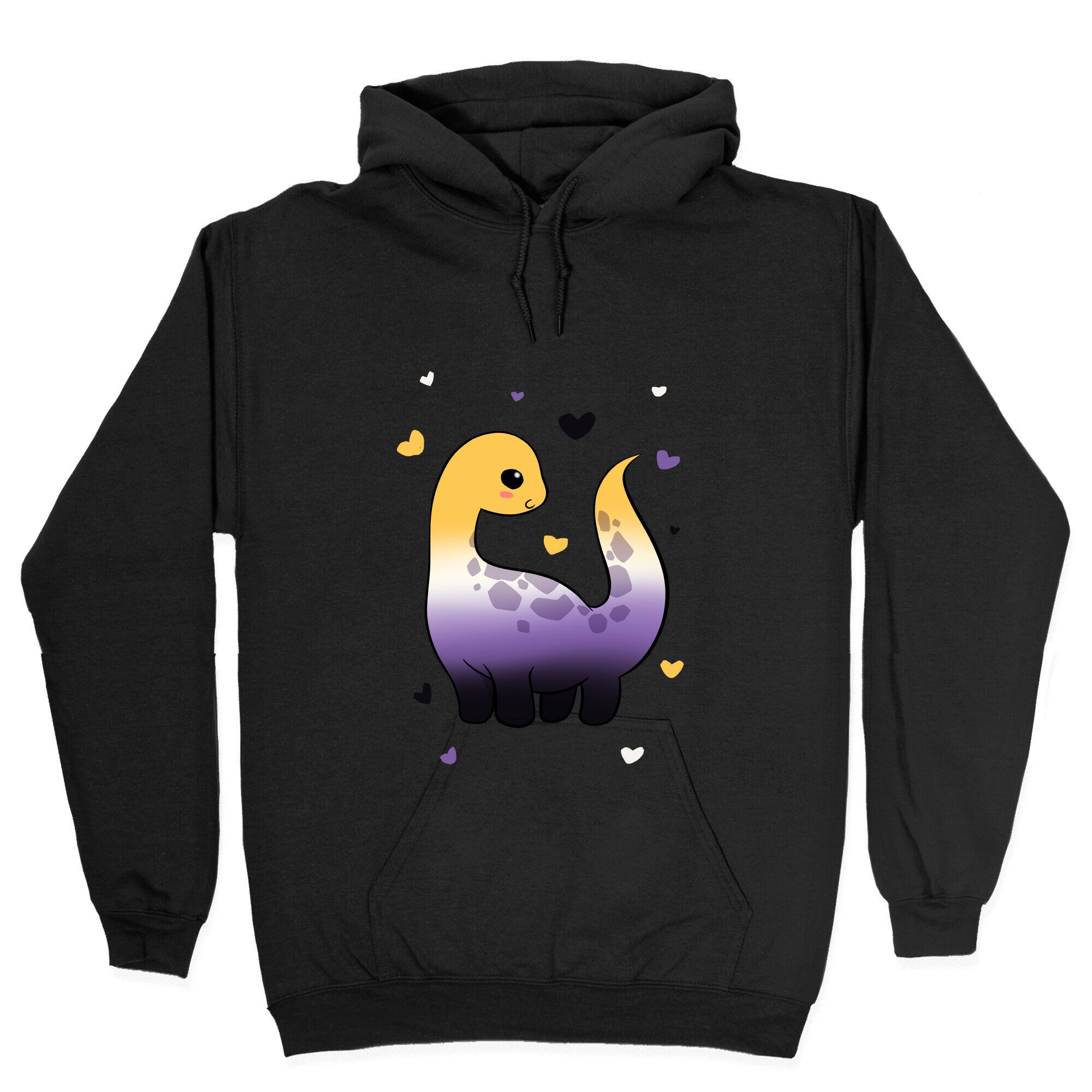 Non-Binary-Dino Hoodie