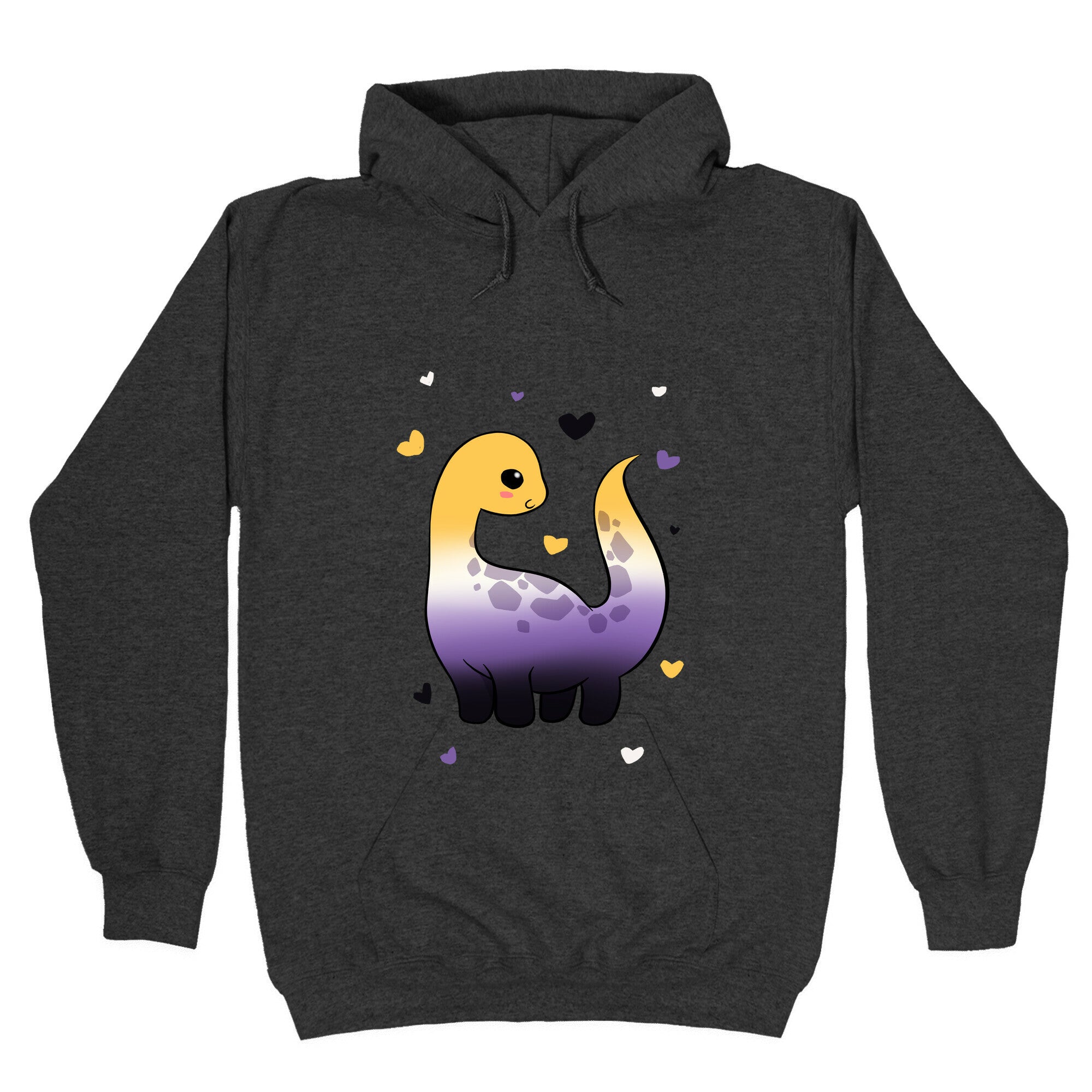 Non-Binary-Dino Hoodie