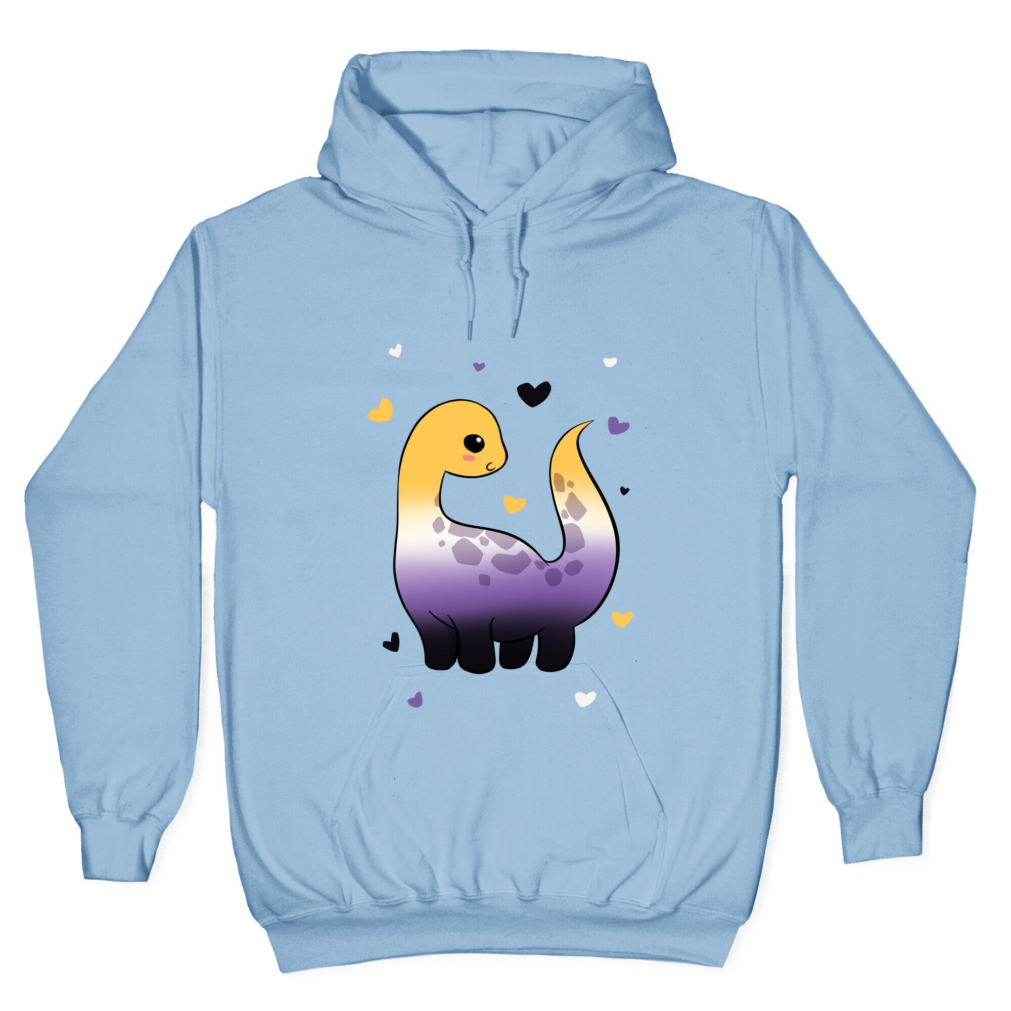 Non-Binary-Dino Hoodie