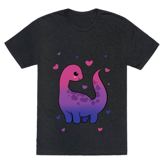 Bisexual-Dino Unisex Triblend Tee