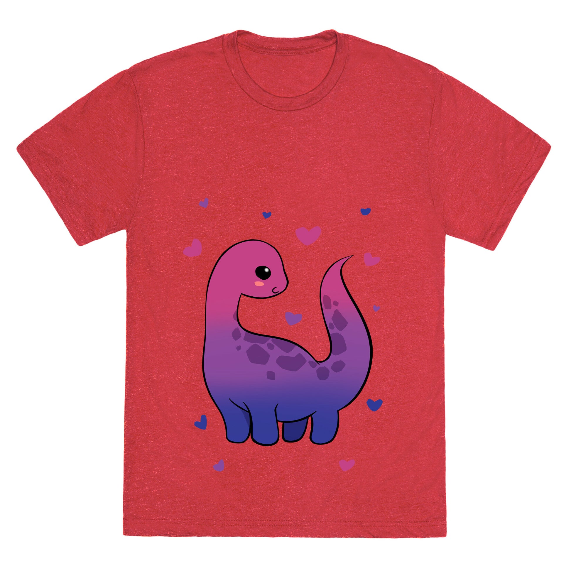 Bisexual-Dino Unisex Triblend Tee